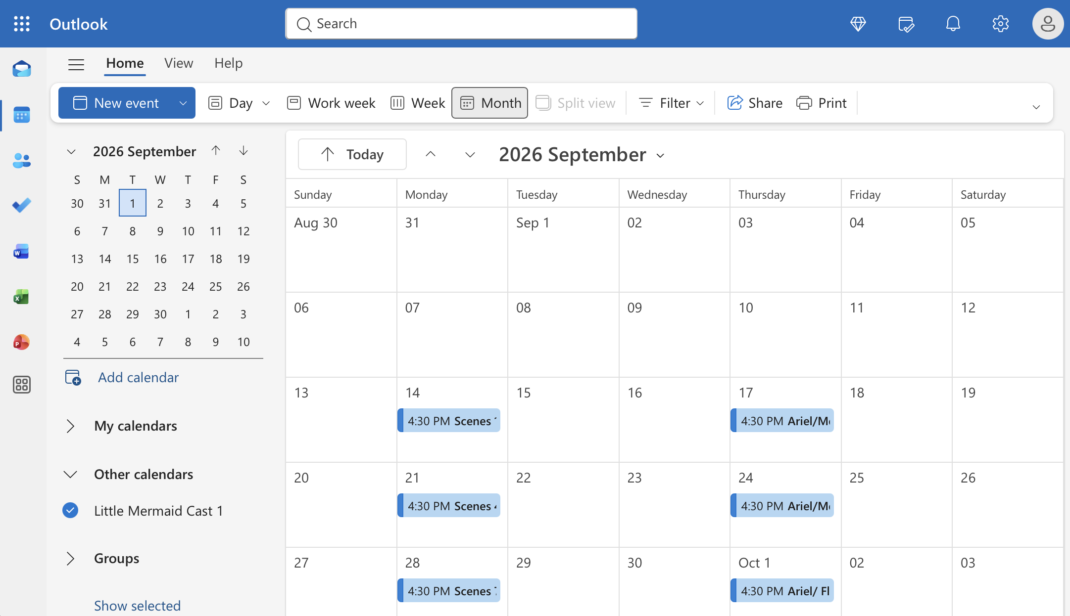 Add Subscribed Calendar Confirmation